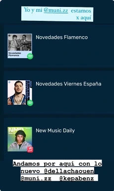 Spotify Playlist Example 1